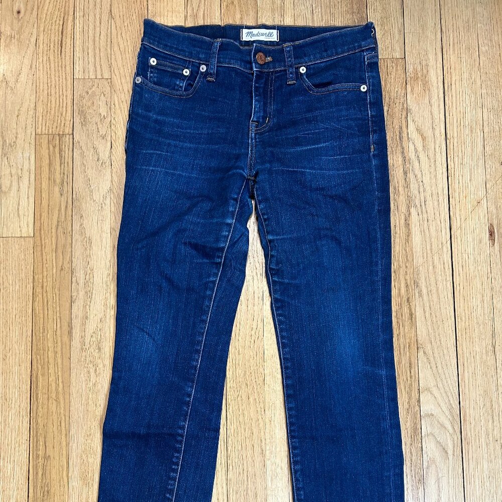 Madewell Women's Alley Straight Jeans Indigo Wash